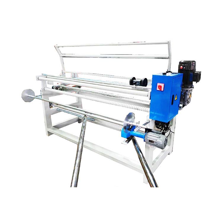 TS-827A Cutaway Winding Machine Fabric 45 degree bias cutting machine EPC rewinding machine